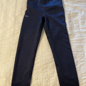 Women’s Under Armour cold gear leggings blue